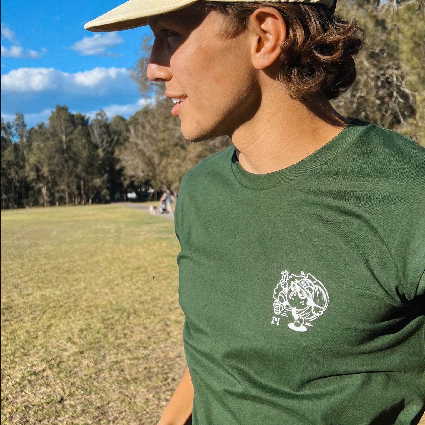 Unisex Run Club Tee - Forest