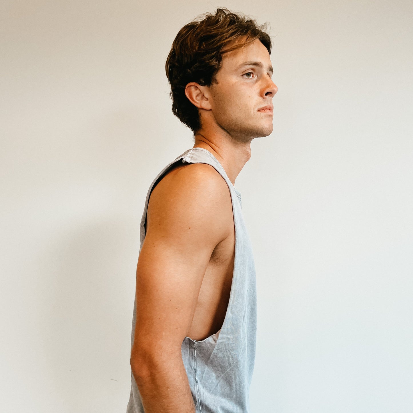 Unisex Making Waves Tank - Stonewash Ash