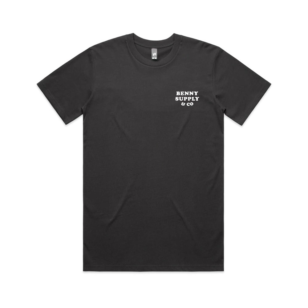 Unisex Benny Tee - Coal