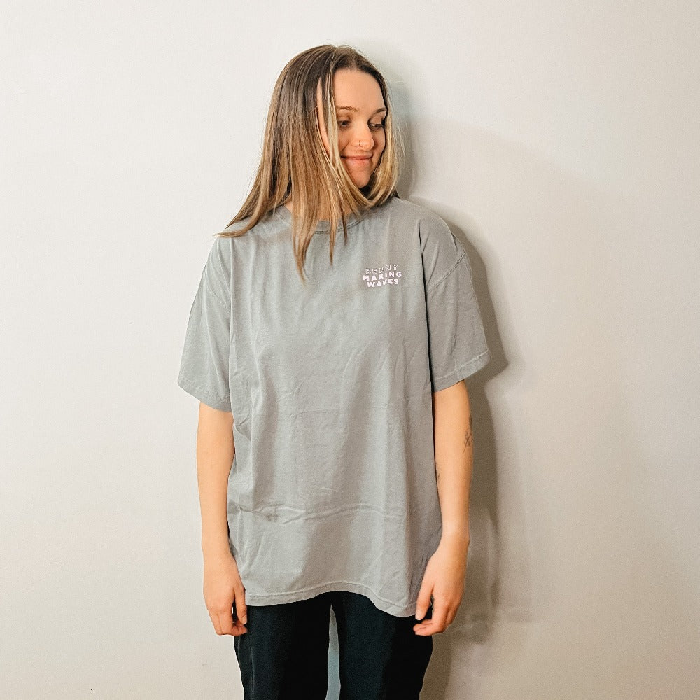 Unisex Making Waves Tee - Grey