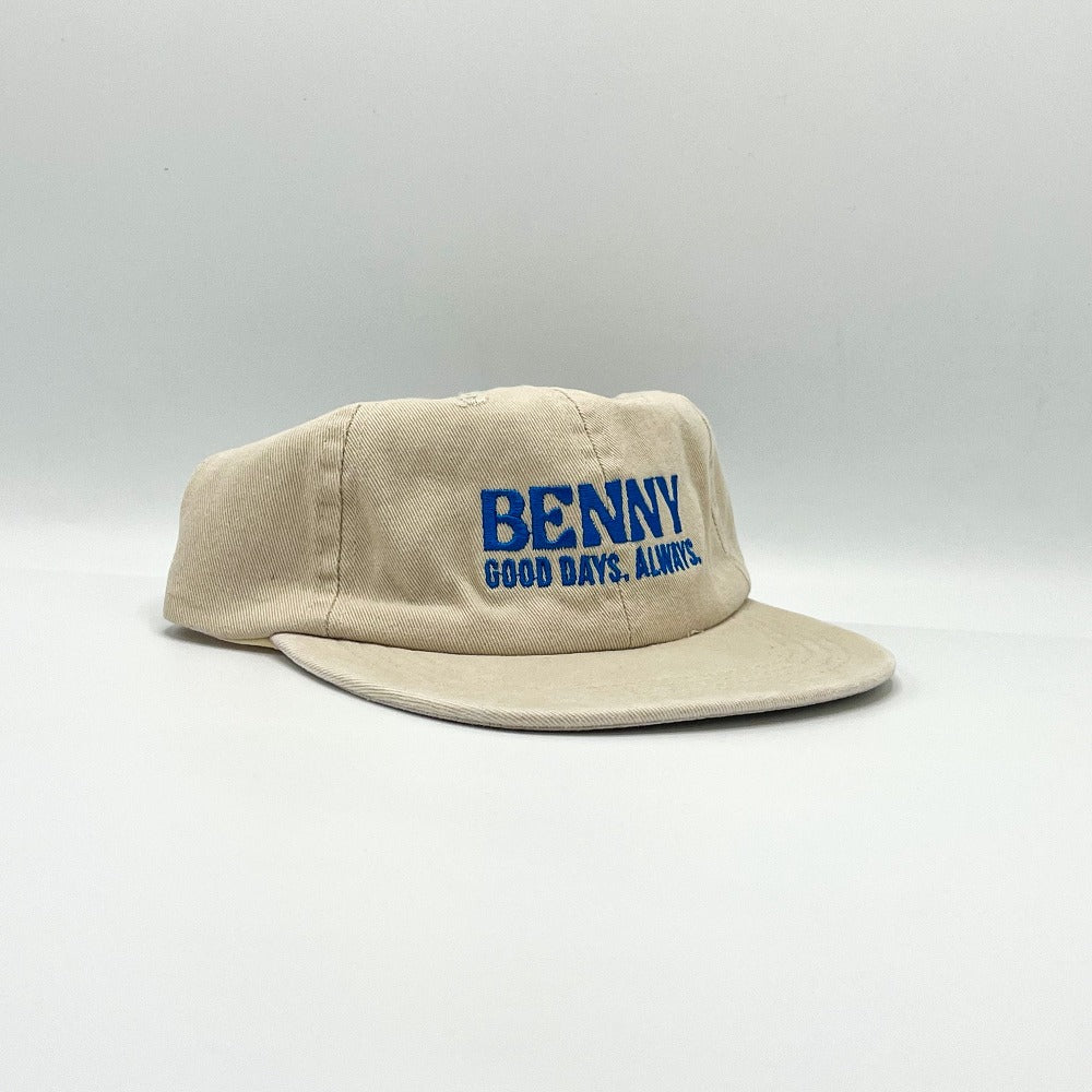 Kids Good Days 6 Panel Cap - Beige