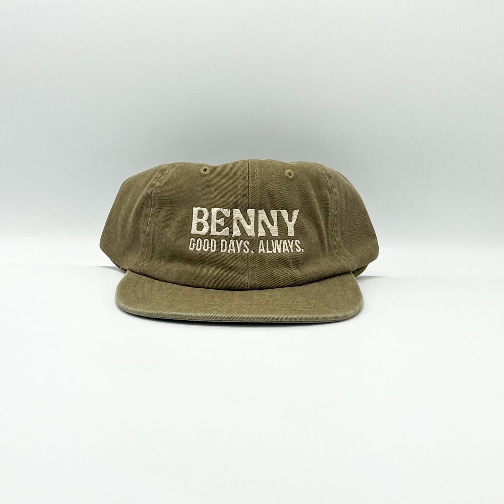 Good Days 6 Panel Cap - Khaki
