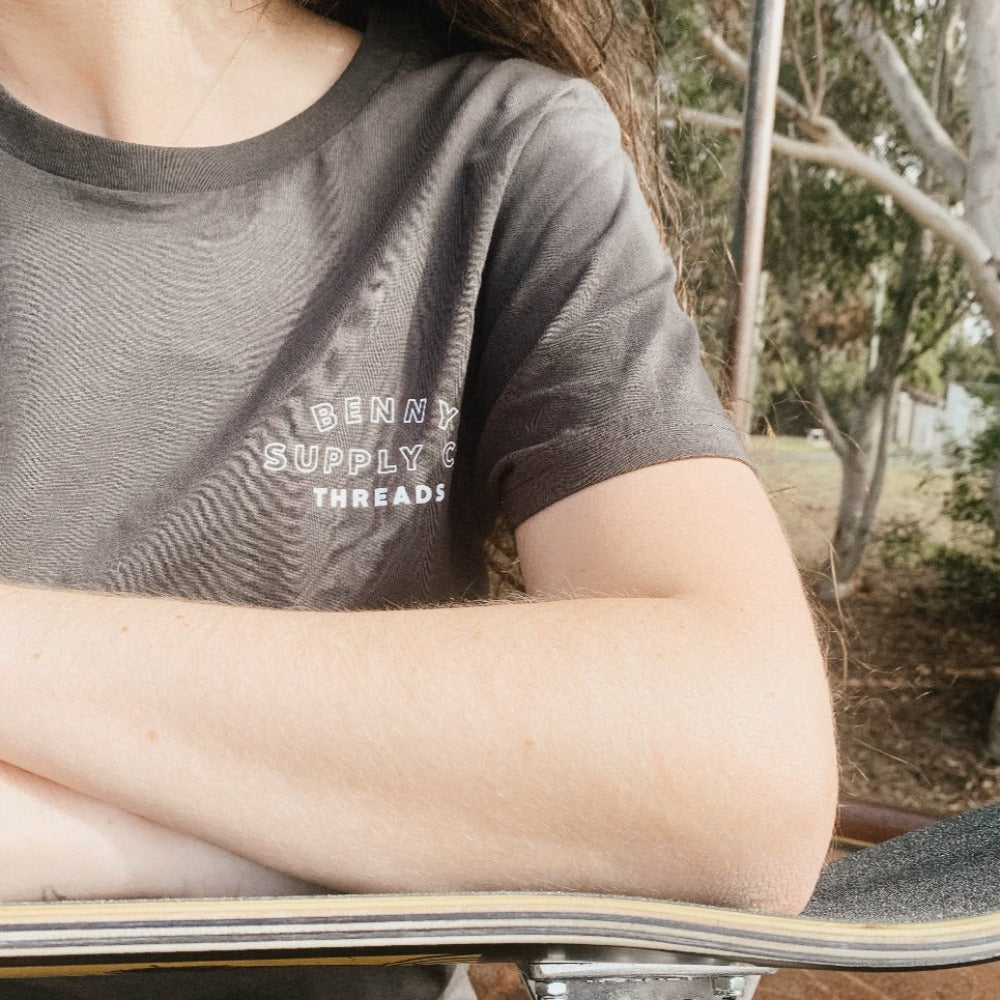 Womens Classic Tee - Coal