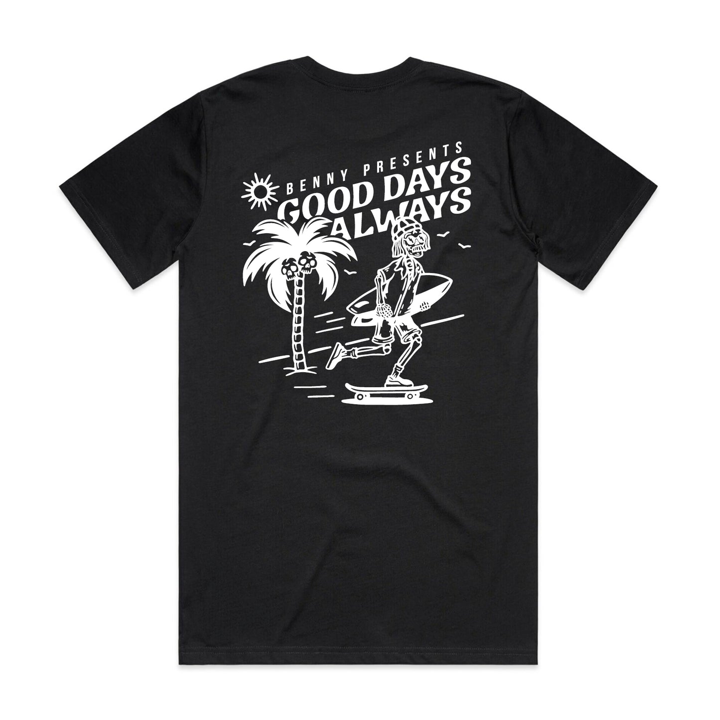 Unisex Good Days Tee - Black