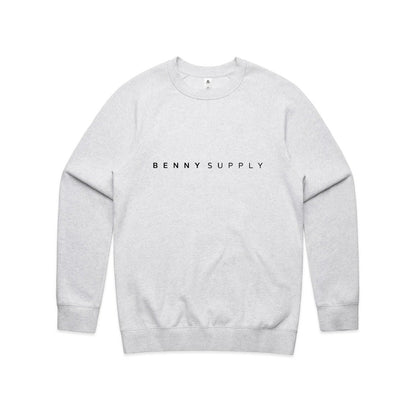 Unisex Supply Crew - White Marle