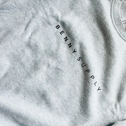 Unisex Supply Crew - White Marle