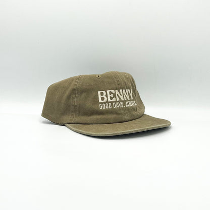 Good Days 6 Panel Cap - Khaki