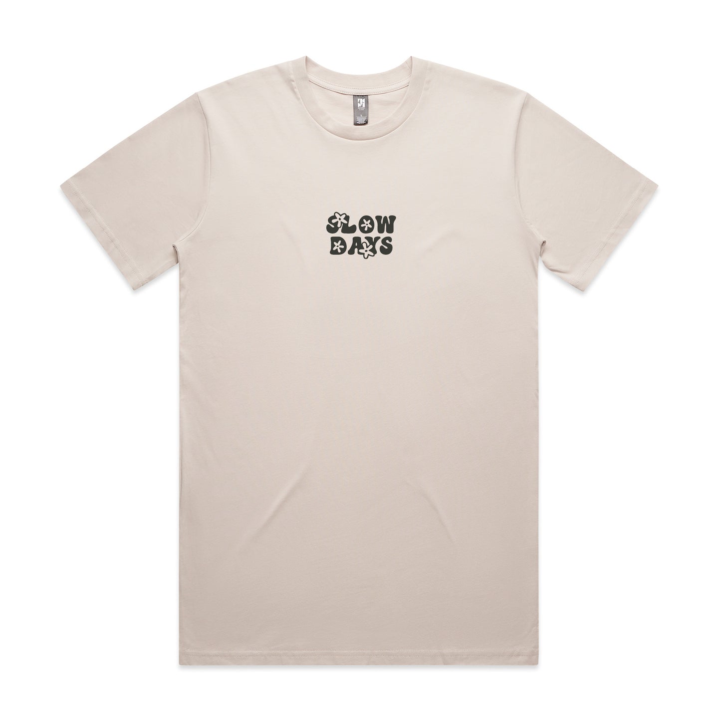Unisex Slow Days Tee - Bone